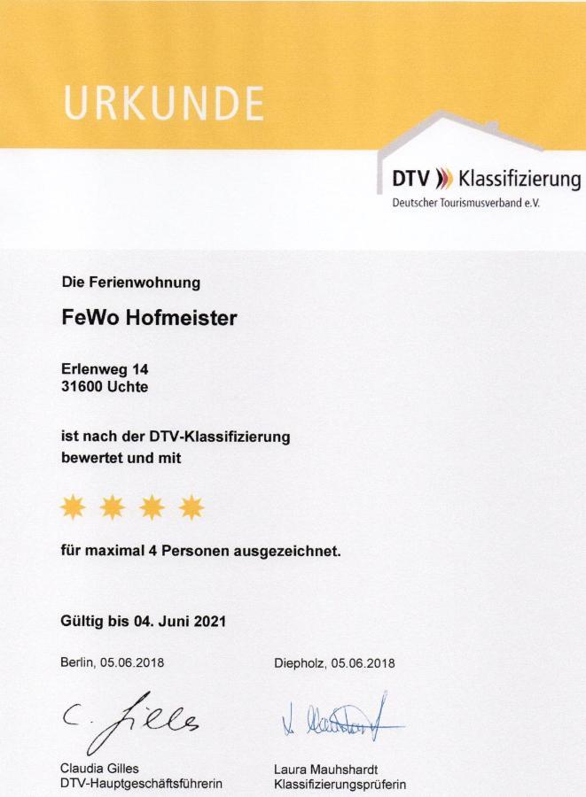 Ferienwohnung Uchte Kültér fotó